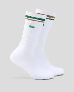 FOOT-IES Blaze Spot Golf 2 Pack Sneaker Sock White Sale