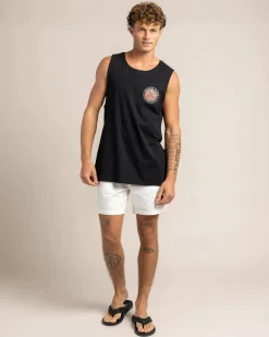Skylark Blazeheart Muscle Tank Black Hot