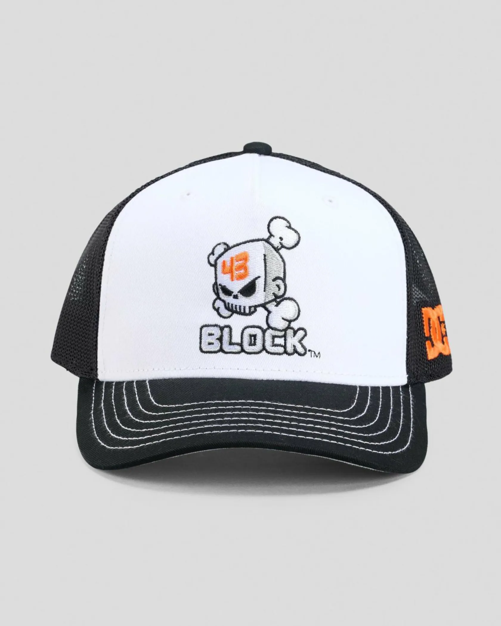 DC Shoes Block Trucker Cap White/black