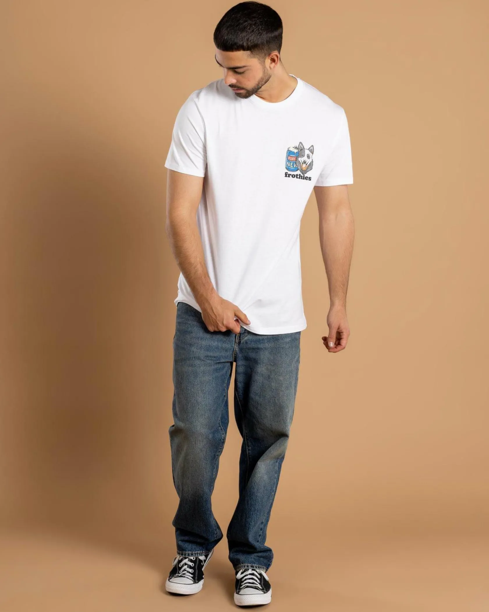 Frothies Blues & Brews T-Shirt White Online
