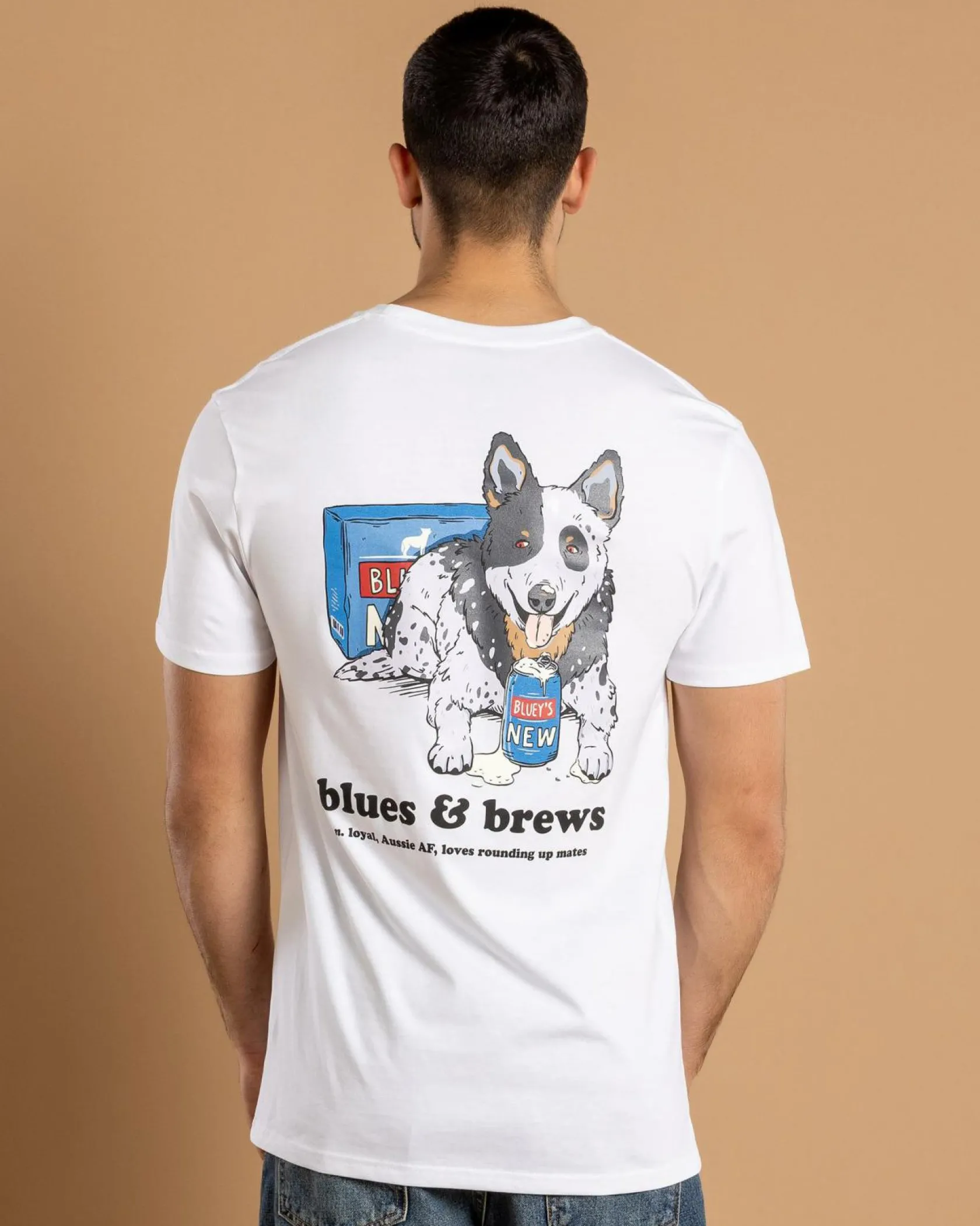 Frothies Blues & Brews T-Shirt White Online