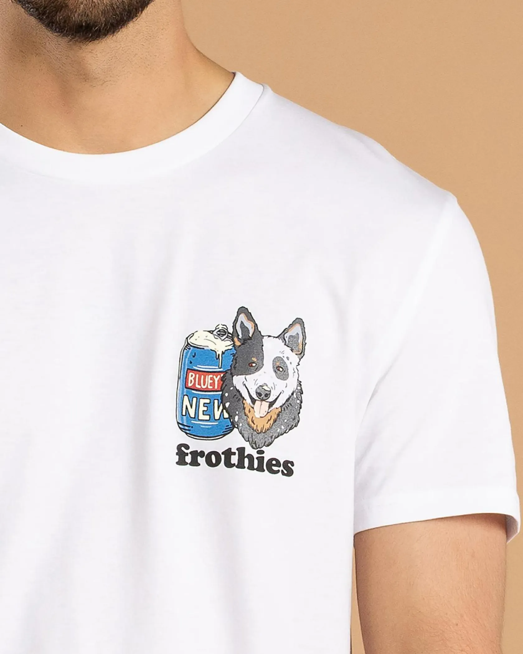 Frothies Blues & Brews T-Shirt White Online