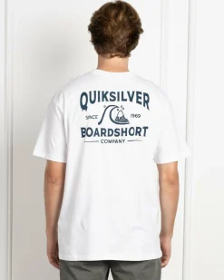 Quiksilver Boardshort Arch T-Shirt White Online