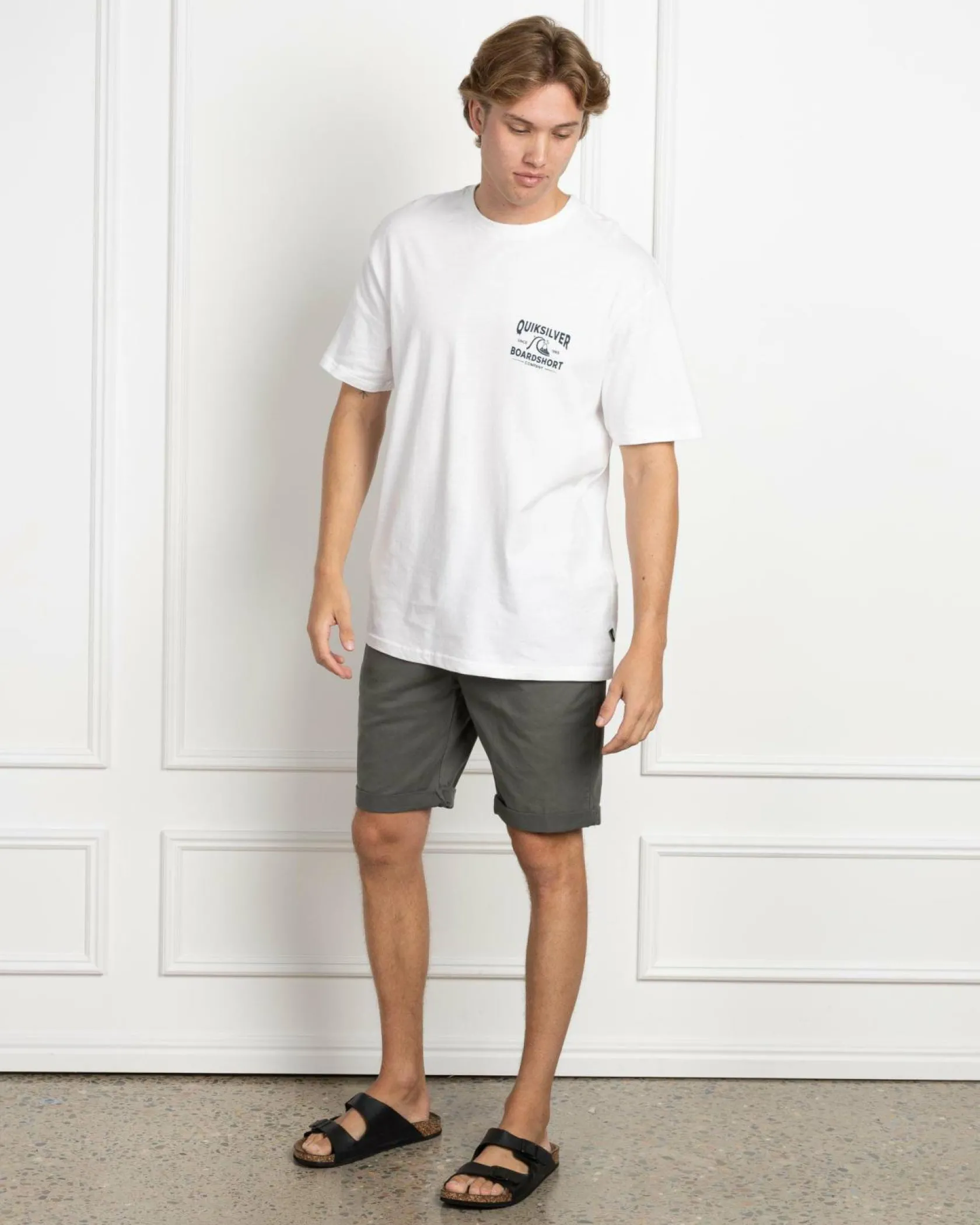 Quiksilver Boardshort Arch T-Shirt White Online