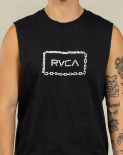 RVCA Bonded Muscle Tank Black Online