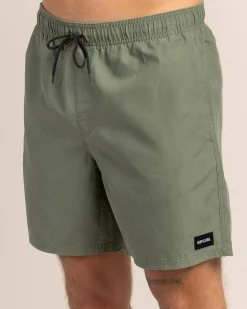 Rip Curl Bondi Volley Board Shorts Cactus Green Clearance