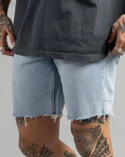 Thrills Bones Denim Shorts Dusk Online