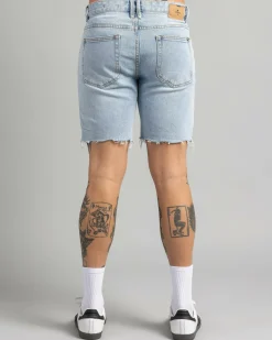 Thrills Bones Denim Shorts Dusk Online