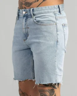 Thrills Bones Denim Shorts Dusk Online