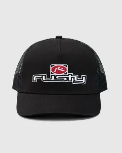 Rusty Boonta Trucker Cap Black Best