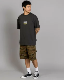Wndrr Booster Denim Shorts Camo New