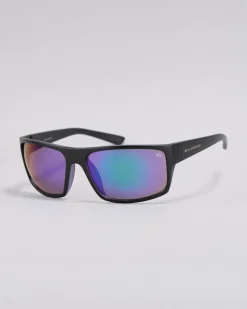 Quiksilver Born Free Sunglasses Black Iris/ Blue Green Discount
