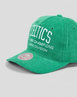 Mitchell & Ness Boston Celtics Pro Pinch Snapback Cap Green