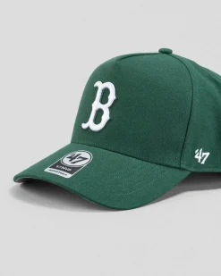 Forty Seven Boston Red Sox '47 MVP DT Snapback Cap Dark Green