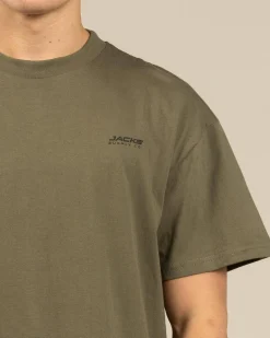 Jacks Boundless T-shirt Olive Clearance