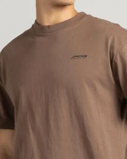 Jacks Boundless T-shirt Brown Sale