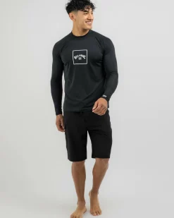 Billabong Boxed Arch Long Sleeve Wetshirt Black Best