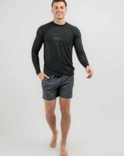 Billabong Boxed Arch Long Sleeve Wetshirt Stealth Outlet