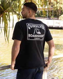 Quiksilver Boxed In T-Shirt Black Hot