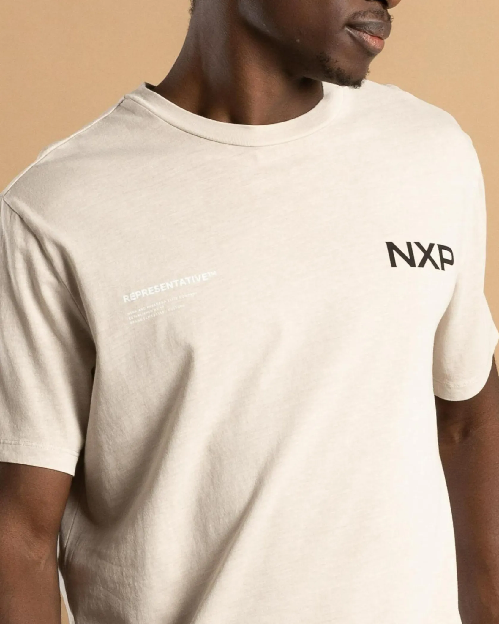 Nena & Pasadena Brace Standard T-Shirt Pigment Silver Grey Sale