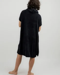 Rip Curl Brand Hooded Towel Black/grey Best