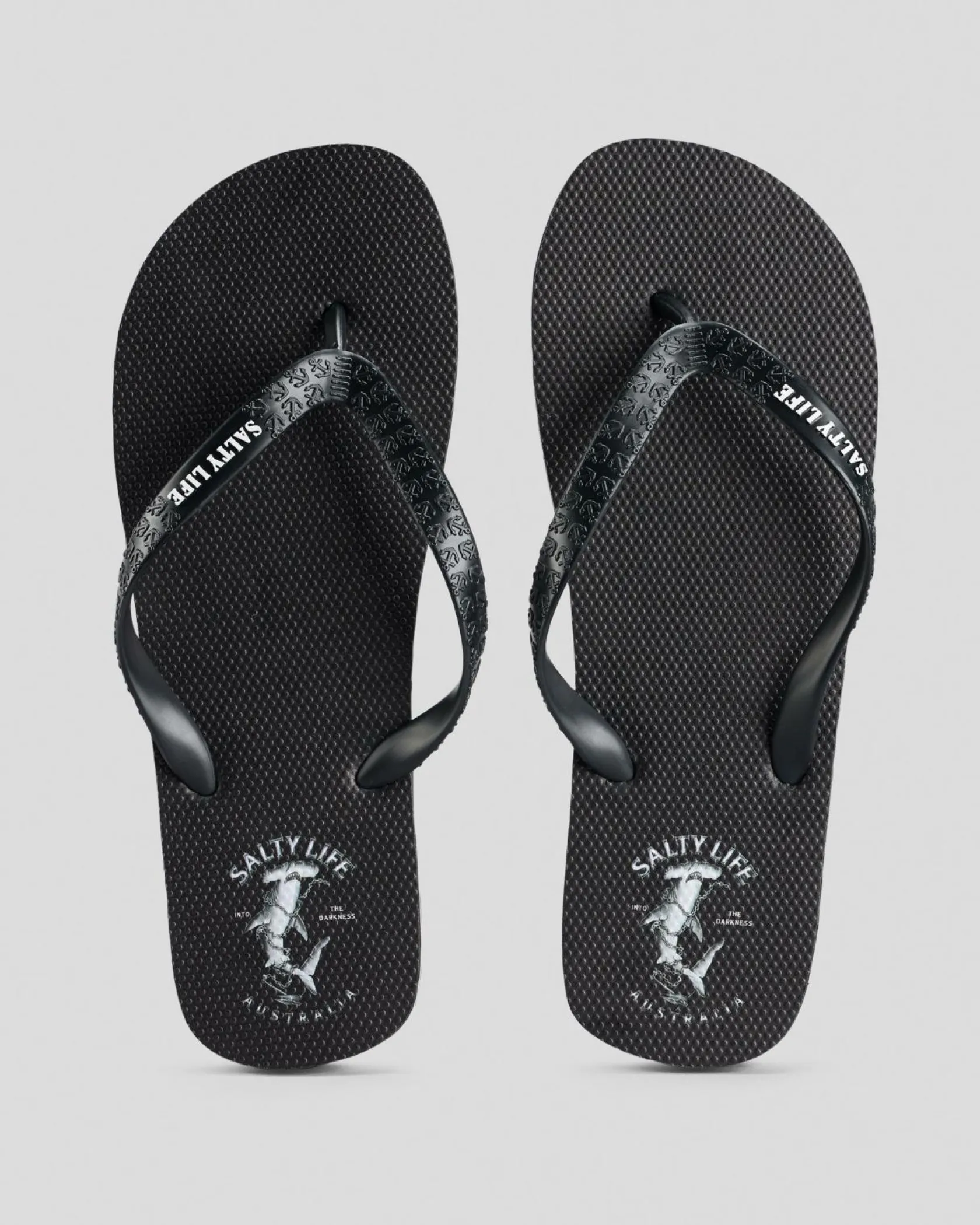 Salty Life Breach Thongs Black/grey