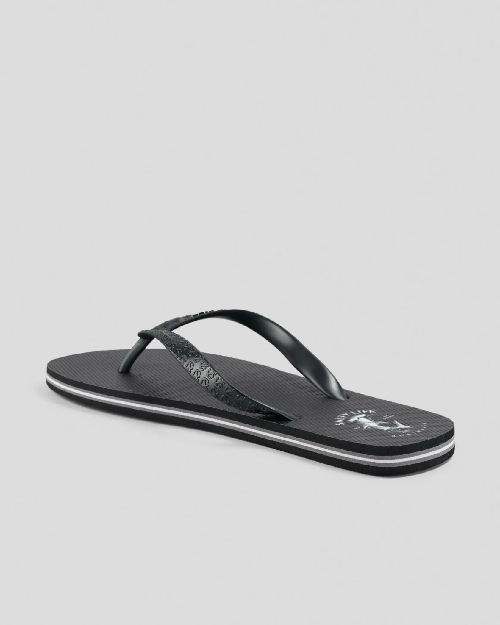 Salty Life Breach Thongs Black/grey