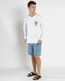 Salty Life Buccaneer Long Sleeve Wetshirt White Online