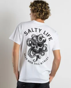 Salty Life Buccaneer Wetshirt White Hot
