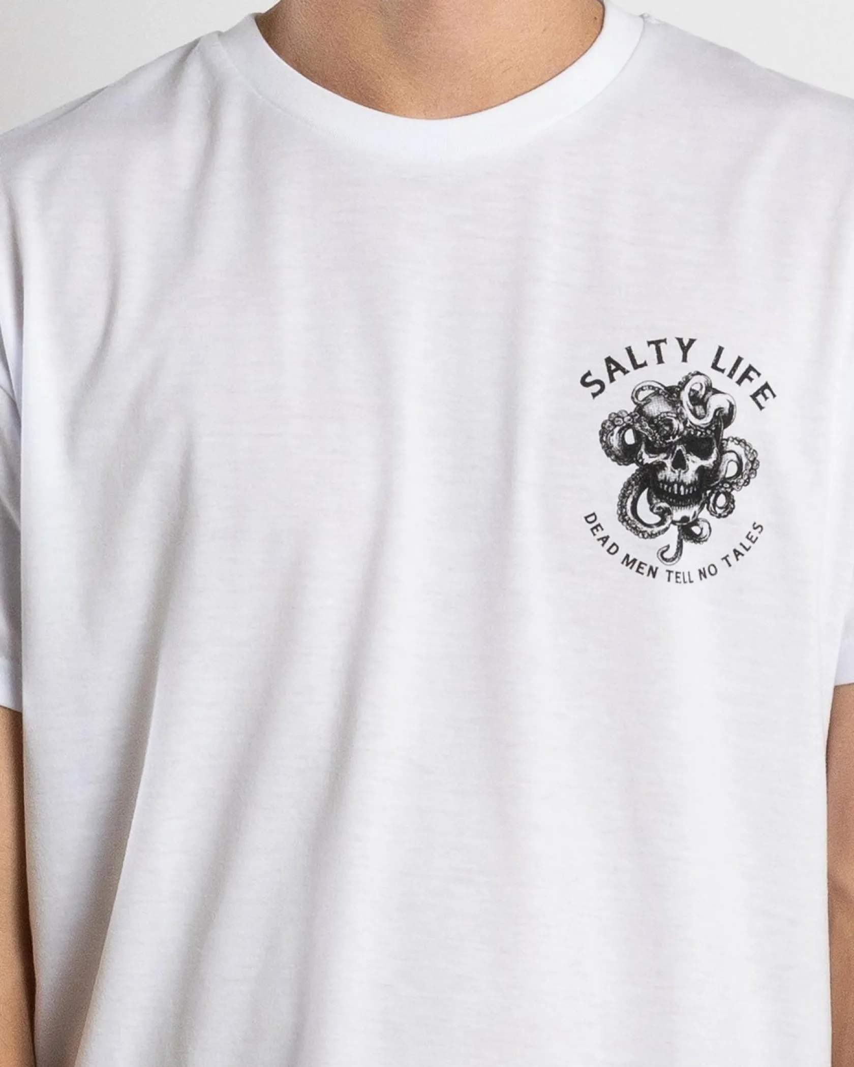 Salty Life Buccaneer Wetshirt White Hot