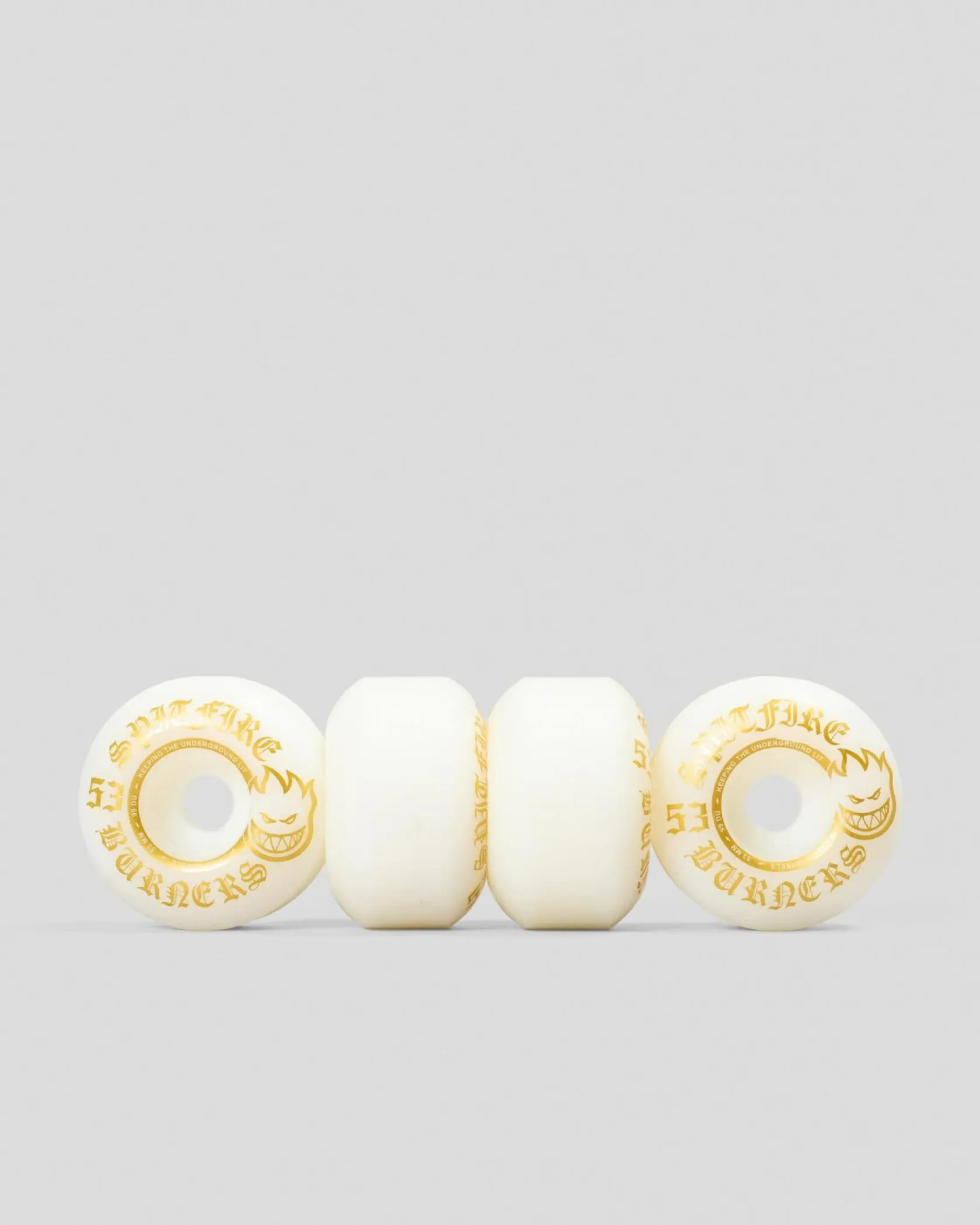 Spitfire Burner 99D 53mm Skateboard Wheels Natural New