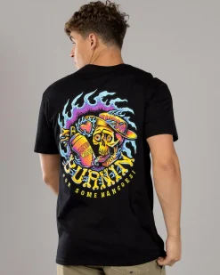 Milton Mango Burnin 2 T-Shirt Black New