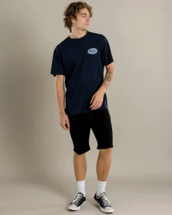 Quiksilver Burning Sun T-Shirt Dark Navy Online
