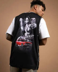 Dexter Burnout Muscle Tank Black Hot