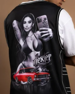 Dexter Burnout Muscle Tank Black Hot