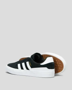 adidas Busenitz Vulc II Shoes Core Black/ftwr White/gum Clearance