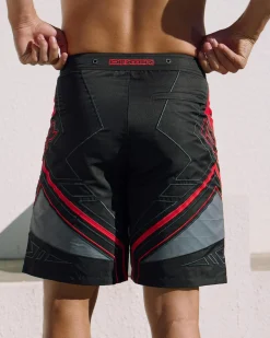 Dexter Cable Board Shorts Black/red Outlet