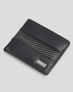 Unit CarbonX Leather Wallet Black Clearance