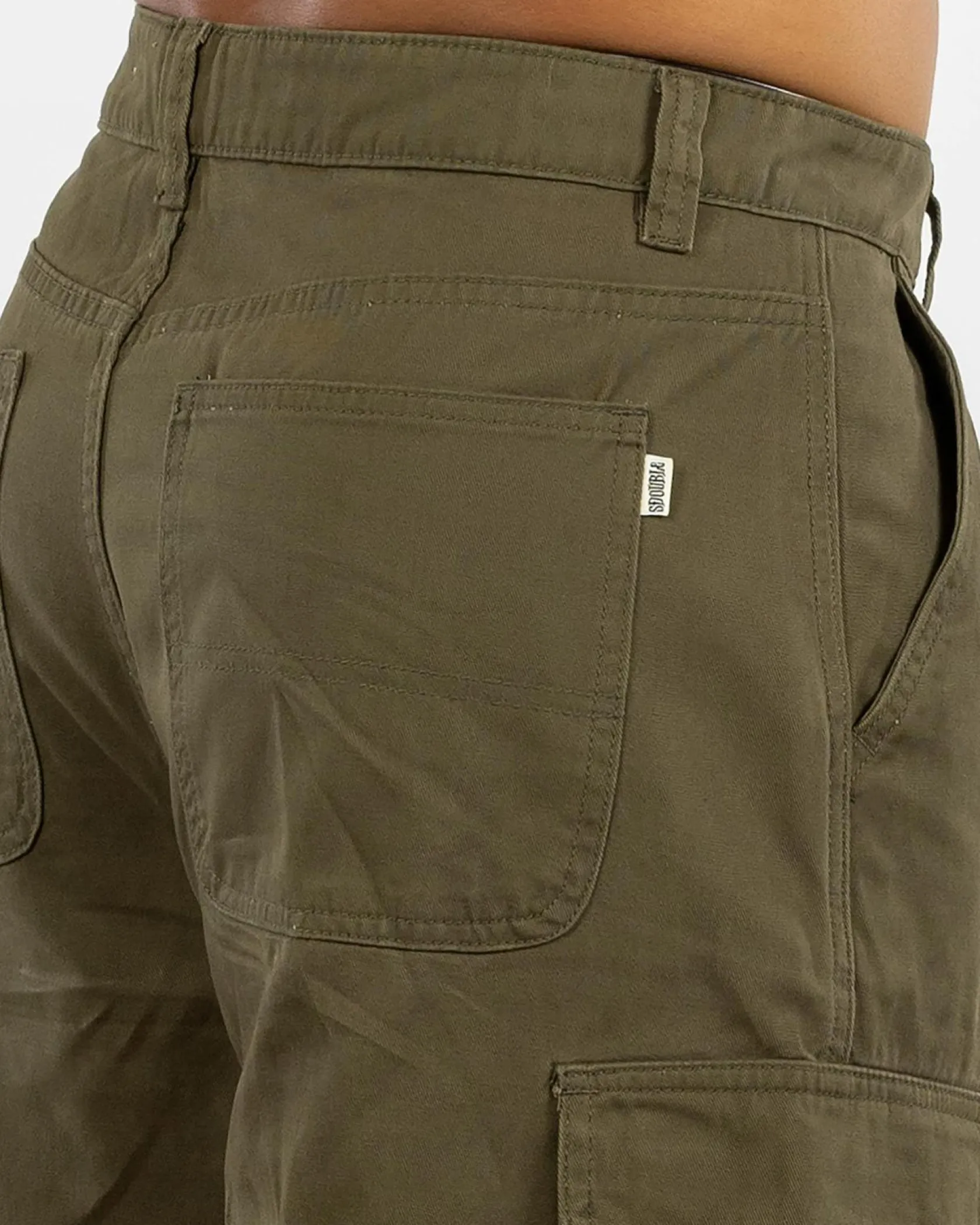 S-Double Cargo Work Shorts Army Outlet