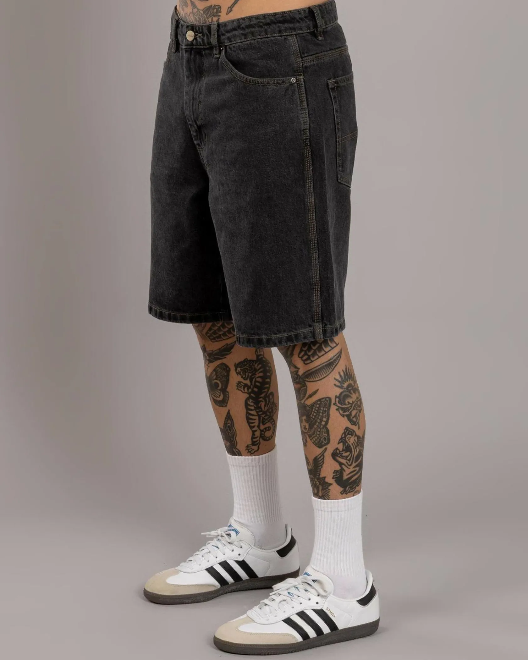 Worship Supplies Carpenter Jean Shorts Phantom Online