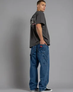 Worship Supplies Carpenter Jeans Steady Mid Blue New
