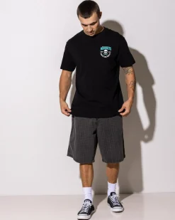 The Mad Hueys Carts And Darts T-Shirt Black New