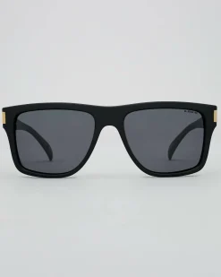 Liive Casino Polarised Sunglasses Matt Black Hot