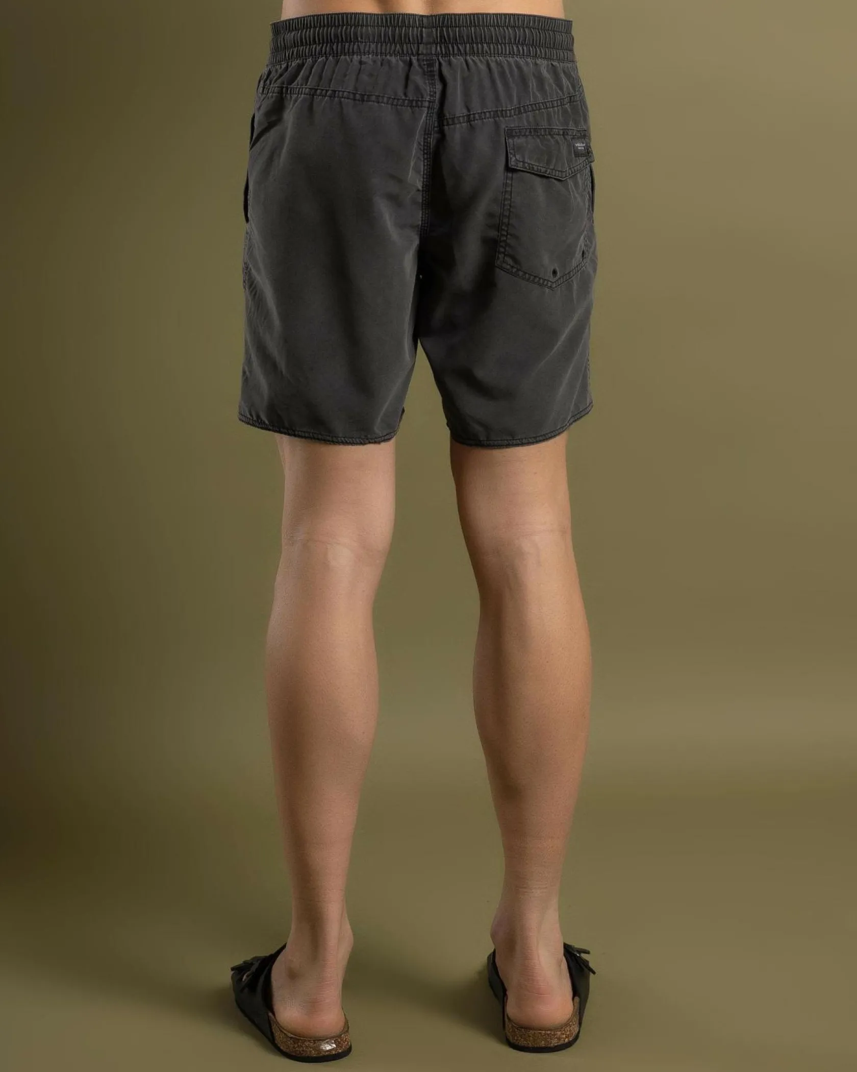 Volcom Center Trunk 17" Board Shorts Black New