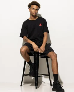 Champion Puff C-Logo T-Shirt Black