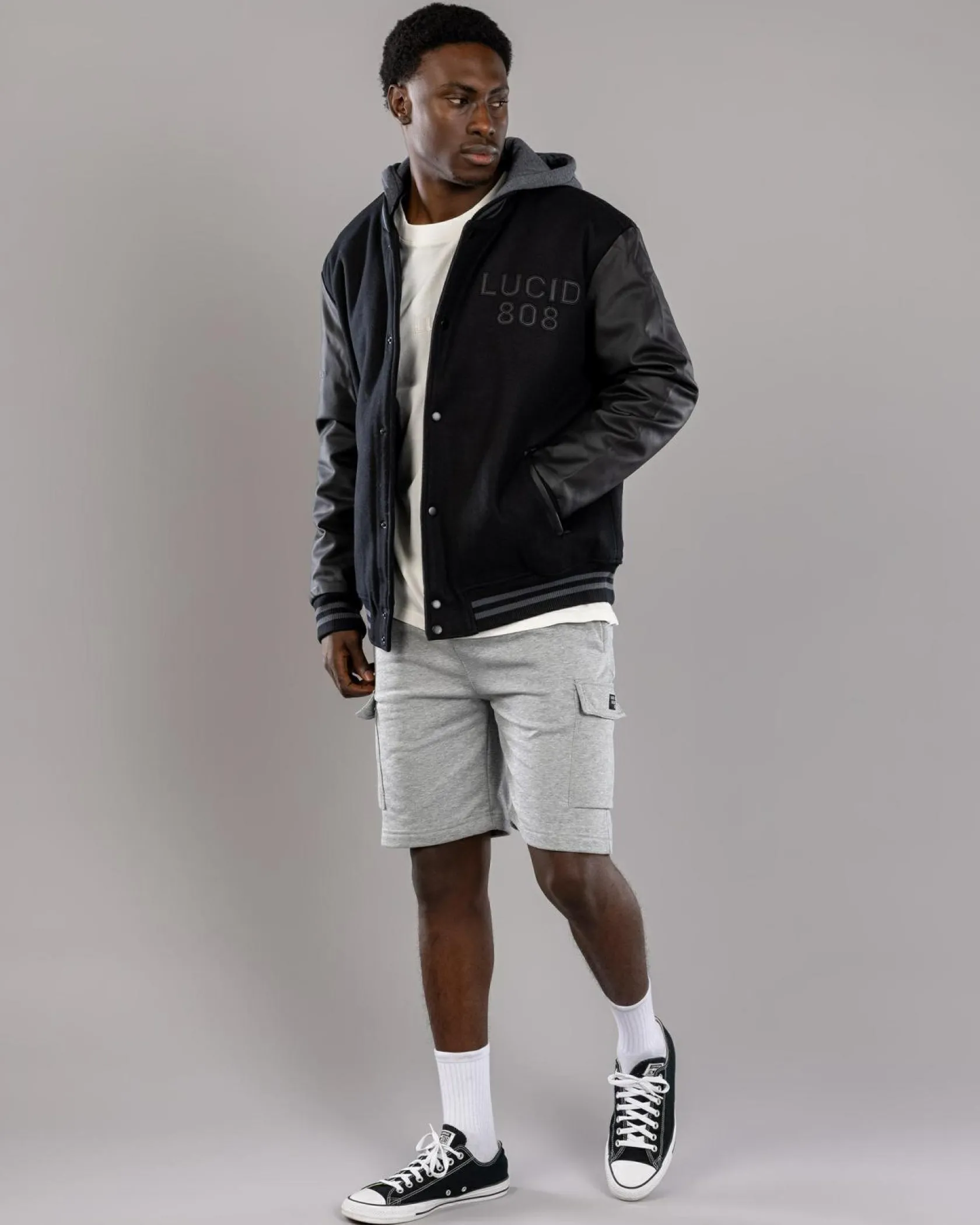 Lucid Chapter House Short Charcoal Marle Hot