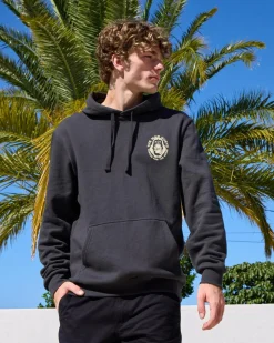 The Mad Hueys Cheers And Beers Hoodie Vintage Black Outlet