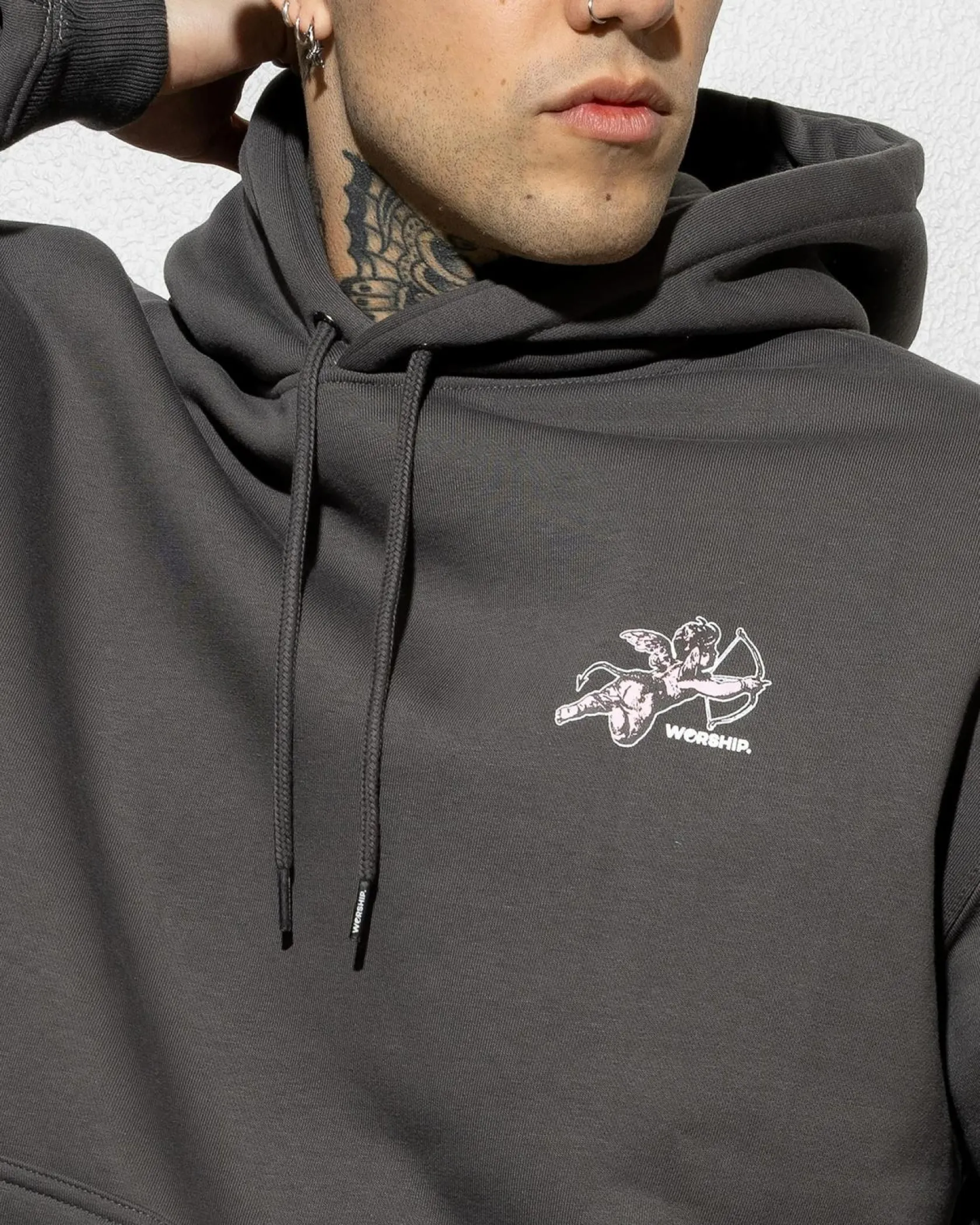 Worship Supplies Cherub Hoodie Worn Black Online