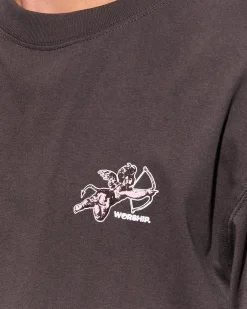 Worship Supplies Cherub T-Shirt Worn Black New