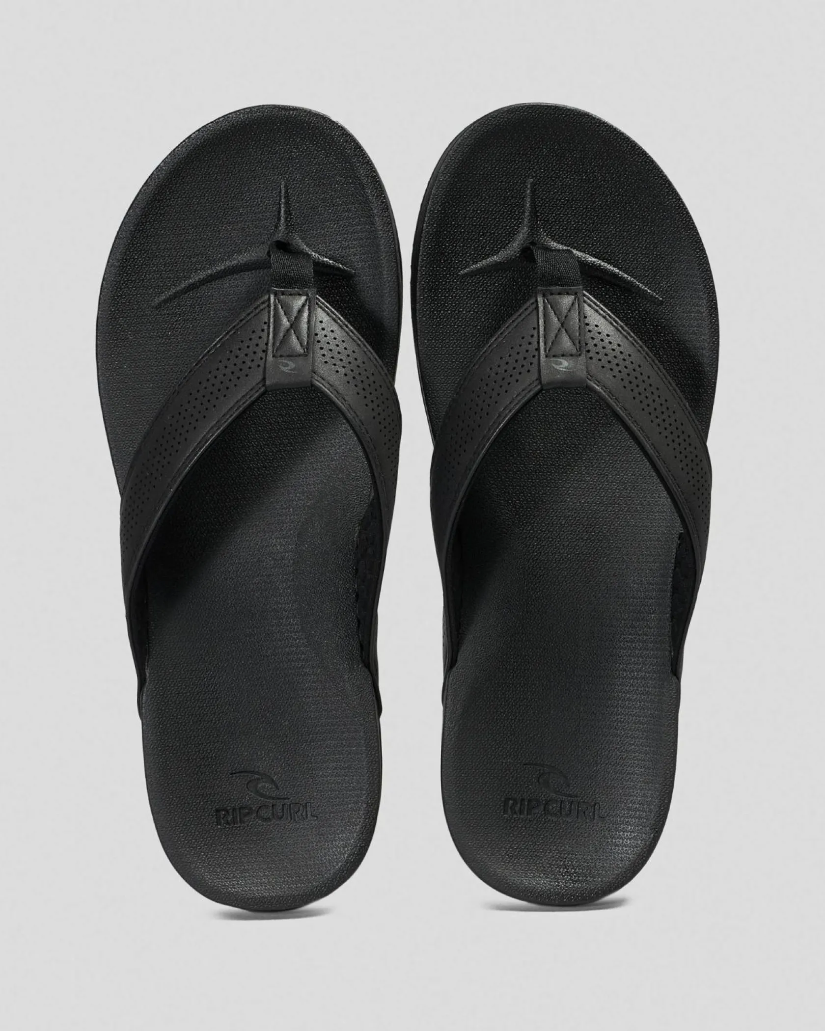 Rip Curl Chiba Bloom Open Toe Thongs Black Outlet